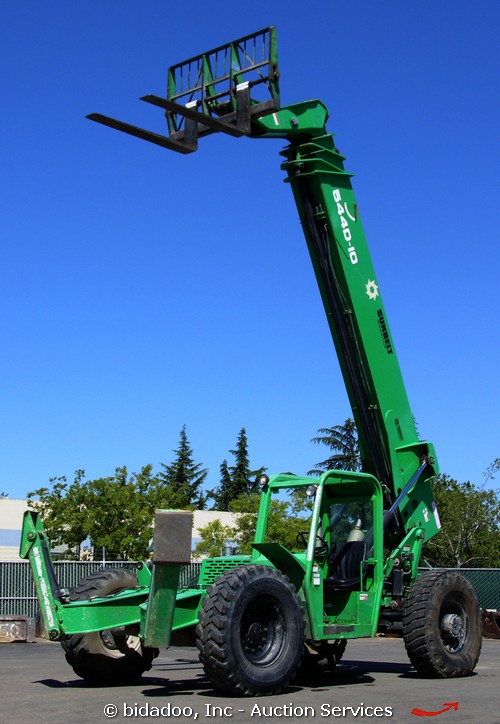 Gradall 544D-10 10K Telescopic Reach Forklift bidadoo